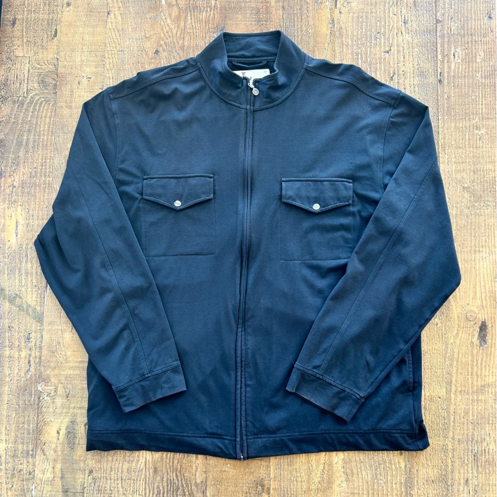 Linksoul Men's Black Shirt Jacket